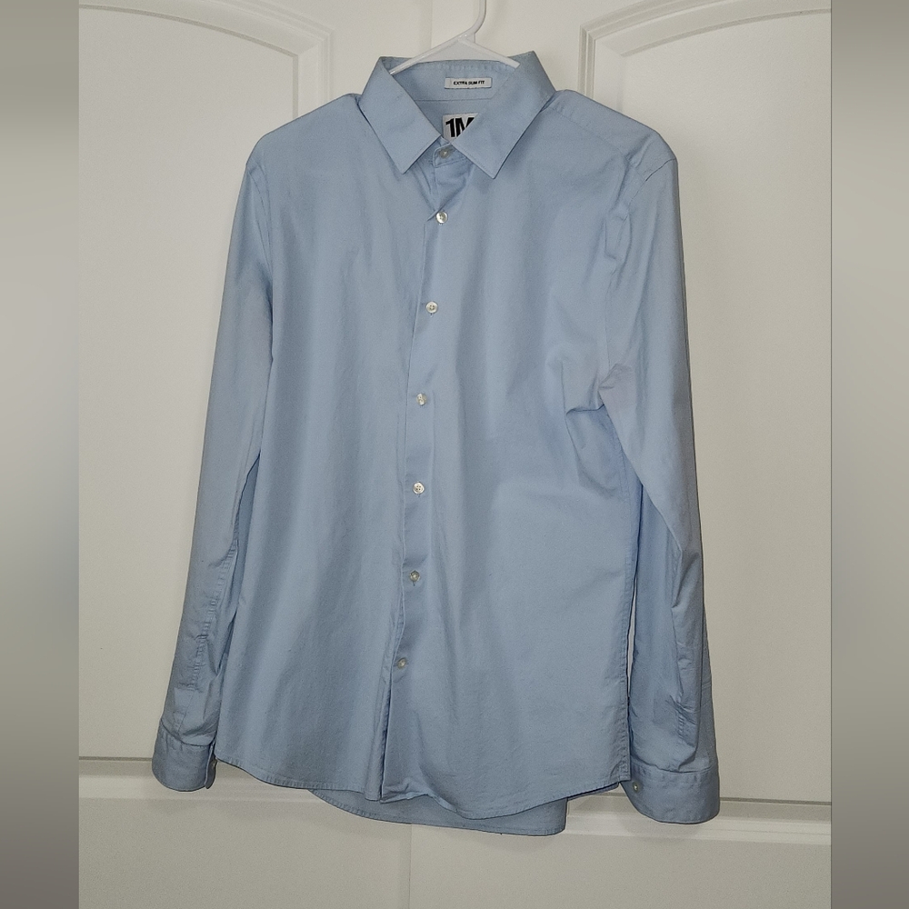 3 For $20 Express Blue Dress Shirt Tailored Fit